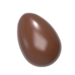 Chocolate World Frame Moulds - CW1582 - Smooth Egg 33mm - 5gm - 33x23x12mm