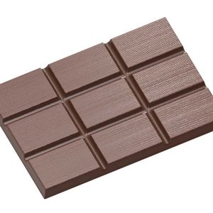 Chocolate World Frame Moulds - CW1610 - Tablet Stripes - 327gm - 173x119x15mm