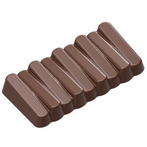 Chocolate World Frame Moulds - CW1645 - Tablet Steps - 100gm - 117x58x15mm