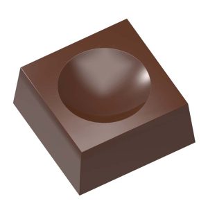 Chocolate World Frame Moulds - CW1653 - Foot For Globe 40 Gr - 40gm - 43x43x20mm