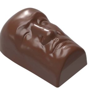 Chocolate World Frame Moulds - CW1659 - Mask - Ryan Stevenson - 10gm - 37x21x17mm