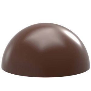 Chocolate World Frame Moulds - CW1961 - Half Sphere Ø 38mm - 19gm - 38x38x19mm