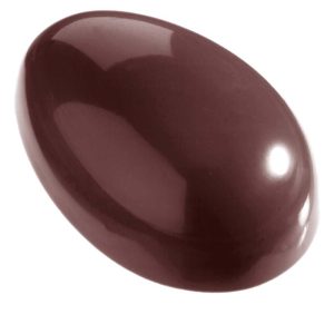 Chocolate World Frame Moulds - CW2006 - Egg Smooth 100mm - 175gm - 100x71x40mm