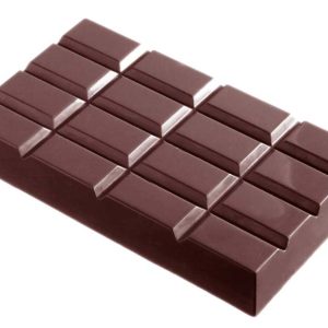 Chocolate World Frame Moulds - CW2052 - Tablet 4X4 460 Gr - 460gm - 165x113x24mm