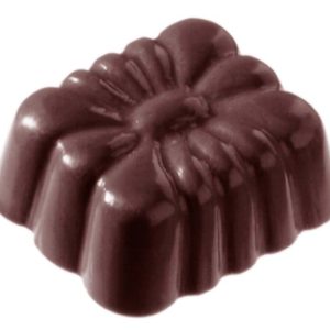 Chocolate World Frame Moulds - CW2060 - Cake - 5gm - 25x22x10mm