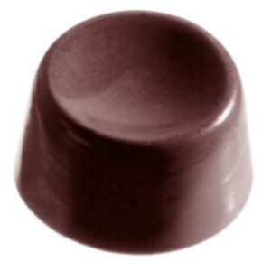 Chocolate World Frame Moulds - CW2063 - Round Hollow - 5gm - 22x22x11mm