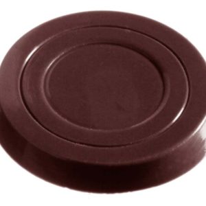 Chocolate World Frame Moulds - CW2067 - Relogio Ø 39mm - 7gm - 39x39x5mm