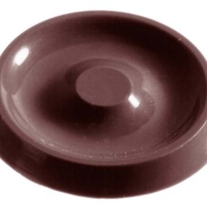 Chocolate World Frame Moulds - CW2086 - Roundel Ø 36mm - 4gm - 36x36x4mm