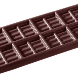 Chocolate World Frame Moulds - CW2106 - Tablet Windows - 49gm - 134x57x8mm