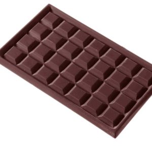 Chocolate World Frame Moulds - CW2108 - Tablet 4X7 Flat - 32gm - 113x68x5mm