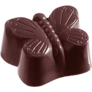 Chocolate World Frame Moulds - CW2132 - Butterfly - 15gm - 38x27x16mm