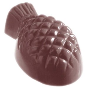 Chocolate World Frame Moulds - CW2182 - Pineapple - 13gm - 42x26x17mm