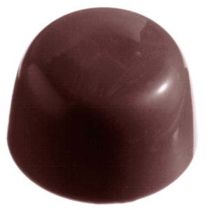 Chocolate World Frame Moulds - CW2207 - Flat Cône Ø 30 X 19mm - 14gm - 30x30x19mm