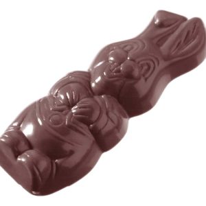 Chocolate World Frame Moulds - CW2226 - Hare Caraque - 11gm - 67x25x10mm