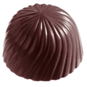 Chocolate World Frame Moulds - CW2230 - Cap - 10gm - 29x29x19mm