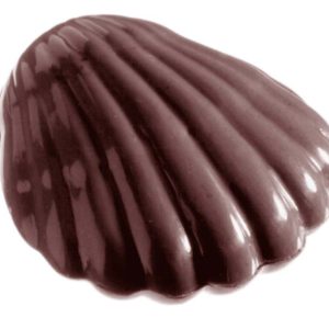 Chocolate World Frame Moulds - CW2239 - Large Shell - 7gm - 38x35x9mm