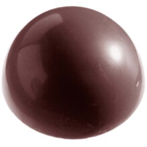 Chocolate World Frame Moulds - CW2251 - Half Sphere Ø 50mm - 40gm - 50x50x25mm