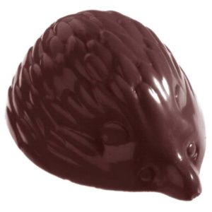 Chocolate World Frame Moulds - CW2259 - Hedgehog - 24gm - 52x38x23mm