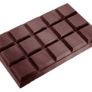 Chocolate World Frame Moulds - CW2276 - Tablet +/- 1 Kg - 1000gm - 250x160x25mm