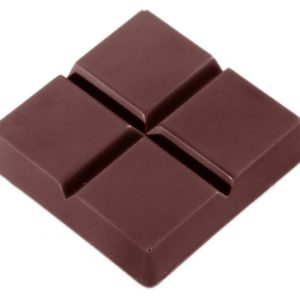 Chocolate World Frame Moulds - CW2289 - Tablet - 15gm - 40x40x10mm