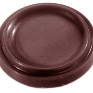 Chocolate World Frame Moulds - CW2296 - Roundel - 7gm - 39x39x8mm