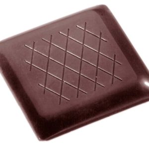 Chocolate World Frame Moulds - CW2303 - Tablet Chanel Ca.4 Gr - 4gm - 35x35x4mm