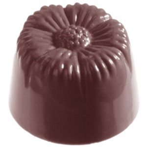 Chocolate World Frame Moulds - CW2313 - Flower 4X8 - 13gm - 28x28x21mm