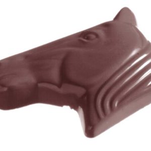 Chocolate World Frame Moulds - CW2353 - Horsehead - 17gm - 60x33x9mm