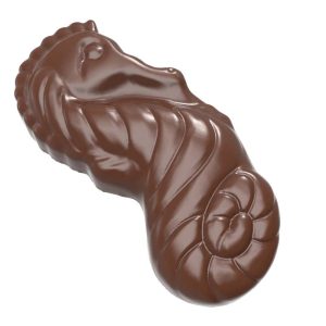 Chocolate World Frame Moulds - CW2374 - Sea Horse - 7gm - 52x22x7mm