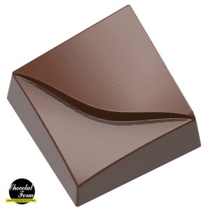 Chocolate World Frame Moulds - CWI_CF0217 - Praline Square Line - 11gm - 28x28x15mm