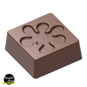 Chocolate World Frame Moulds - CWI_CF0219 - Praline Decoration - Alessandro Racca - 8gm - 27x27x10.5mm