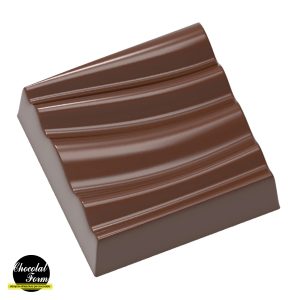 Chocolate World Frame Moulds - CWI_CF0230 - Praline Rippled Sea - 9gm - 28.5x28.5x10.5mm