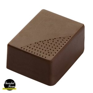 Chocolate World Frame Moulds - CWI_CF0402 - Praline Rectangle Mix Texture - 9gm - 27.5x20.5x14mm