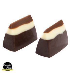 Chocolate World Frame Moulds - CWI_CF0410 - Praline Mini Gianduiotto - 4gm - 25.5x12.5x17mm