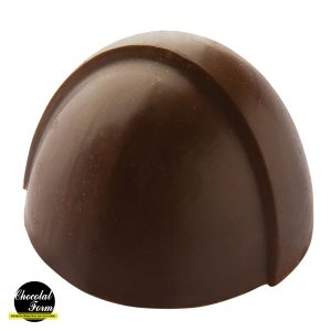 Chocolate World Frame Moulds - CWI_CF0602 - Pomponet Half Sphere With Edge - 9gm - 28x28x20mm