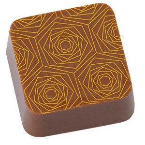 Hans Brunner Frame-Moulds - Square praline - DP-0002 - Dimensions: Length: 24.5 mm