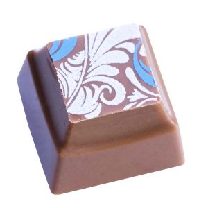 Hans Brunner Frame-Moulds - Square praline - DP-0042 - Dimensions: Length: 19.3 mm