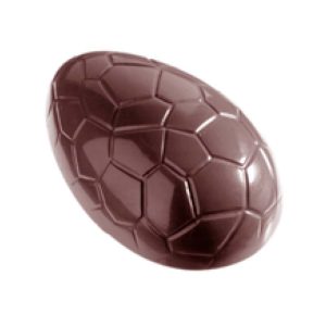 Chocolate World Egg Moulds - E7002/135 - Egg Croco 135mm - 135x90x45mm