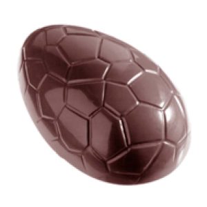 Chocolate World Egg Moulds - E7002/230 - Egg Croco 230mm - 230x155x75mm