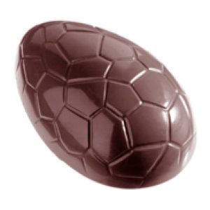 Chocolate World Egg Moulds - E7002/260 - Egg Croco 260mm - 260x170x85mm