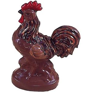 Chocolate World Hollow Figure Moulds - H164 - Rooster 240Mm - 240x168x92mm