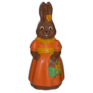 Chocolate World Hollow Figure Moulds - H221064/C - Hare Girl 200mm - 200x107x93mm