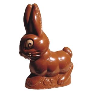 Chocolate World Hollow Figure Moulds - H290 - Hare Running 190mm - 190x132x61.5mm