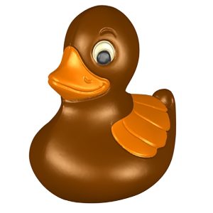 Chocolate World Hollow Figure Moulds - H331002/E - Little Duck 166mm - 166x159x130mm