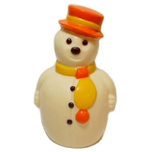 Chocolate World Hollow Figure Moulds - H441003/B - Snowman 114mm - 114x78x77mm