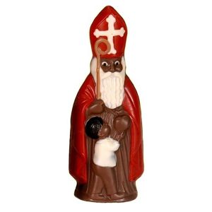 Chocolate World Hollow Figure Moulds - H688 - St Nicholas With Child 125mm - 125x48x35mm