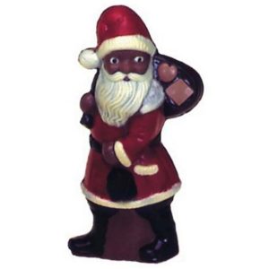 Chocolate World Hollow Figure Moulds - H227 - Chocolate Mold Santa Claus 140mm - 140x73x44mm