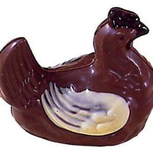 Chocolate World Hollow Figure Moulds - H305 - Chicken Sitting 115mm - 115x101x83mm